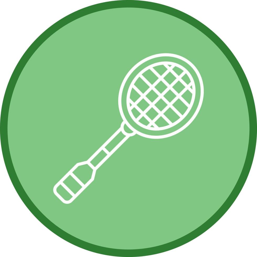 icono de vector de raqueta