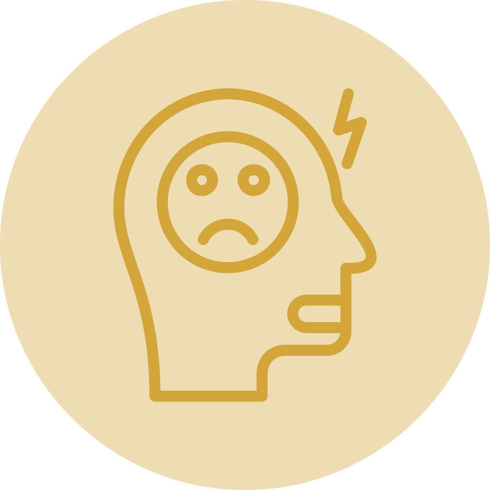 Depression Vector Icon Design