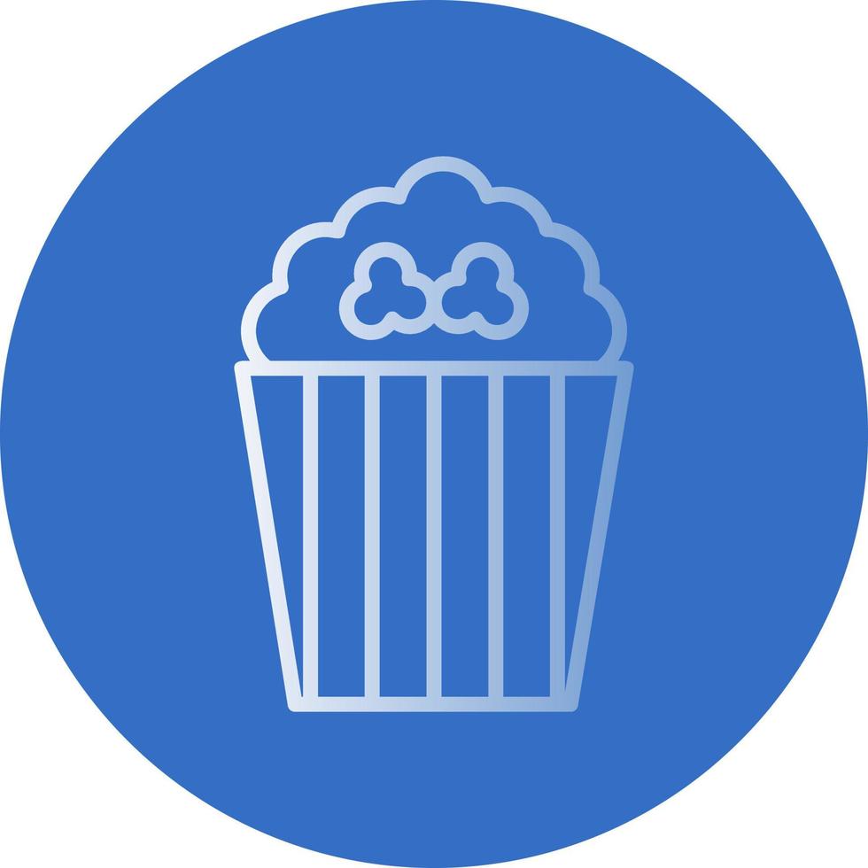 Pop Corn Vector Icon Design