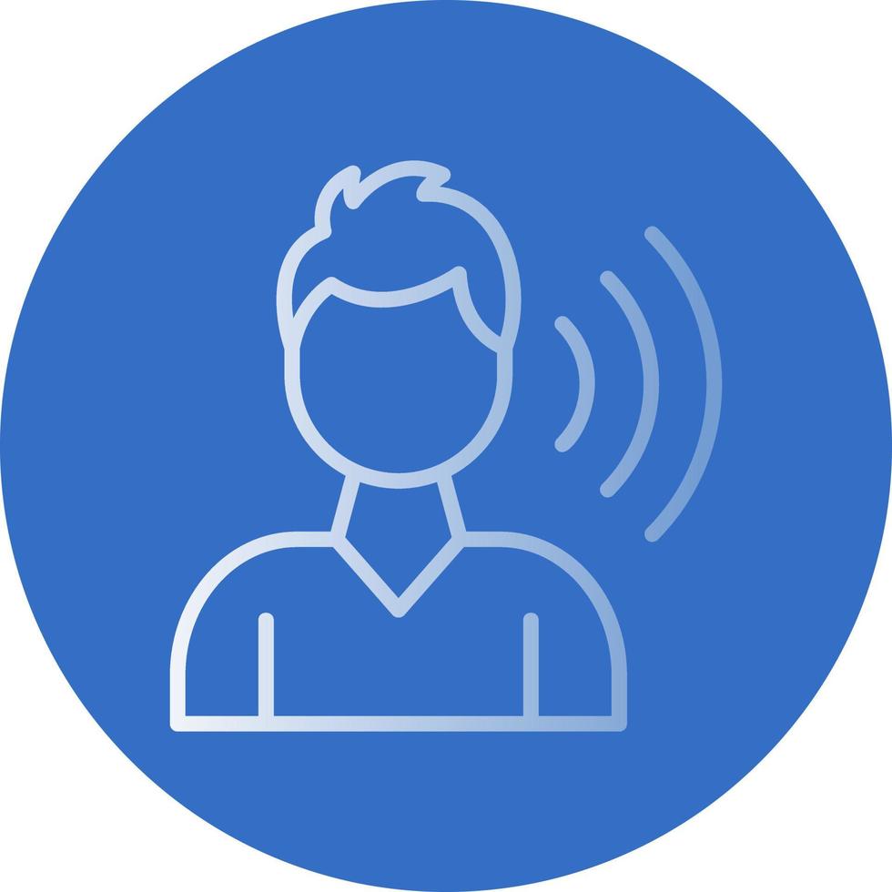 Speak Vector Icon Design