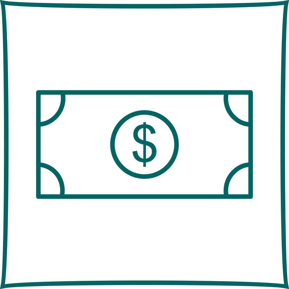 Dollar Bill Vector Icon