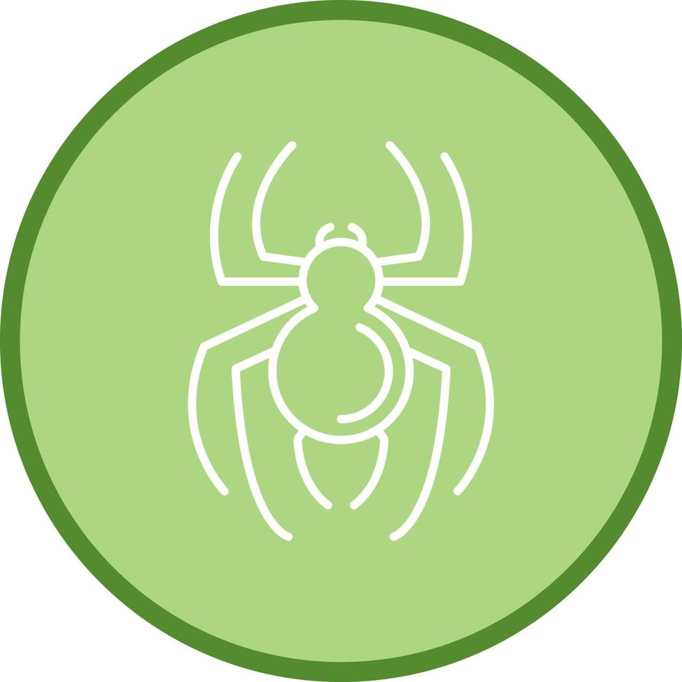 icono de vector de araña