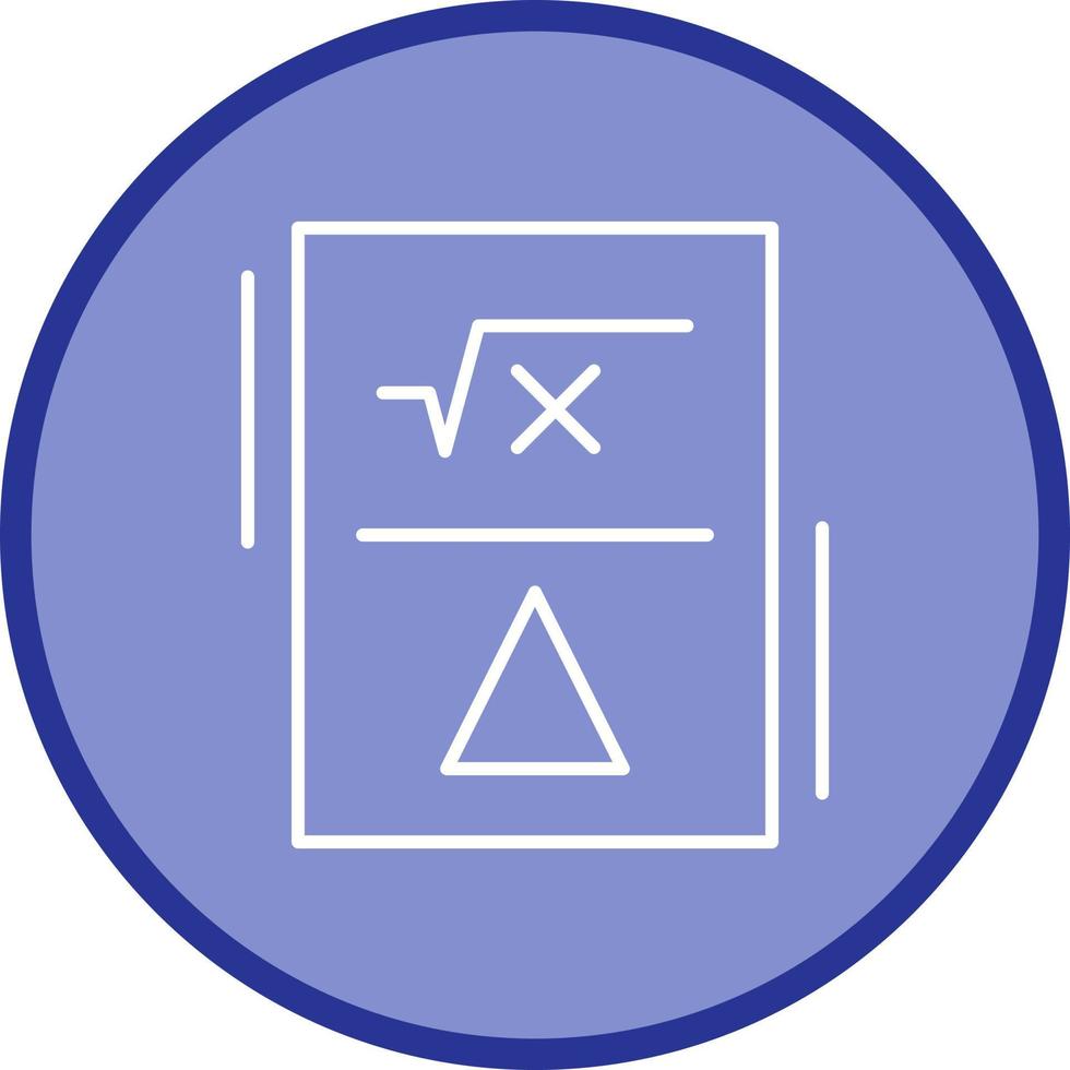 Formula Vector Icon