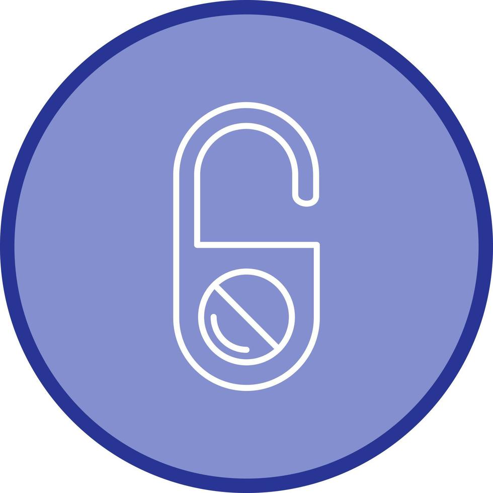 Do Not Disturb Vector Icon