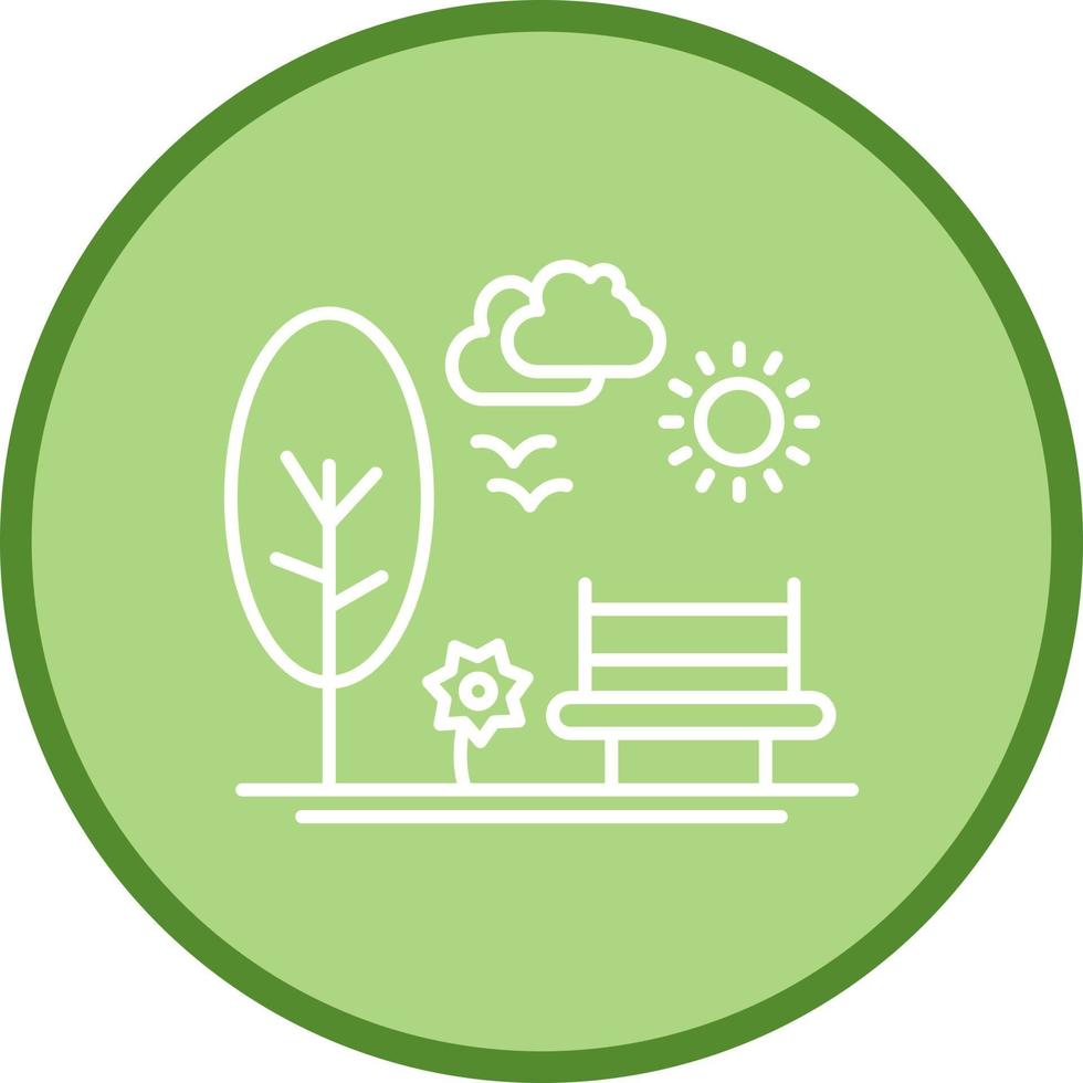 Park Vector Icon
