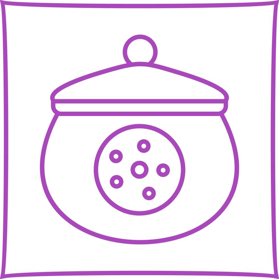 Cookie Jar Vector Icon