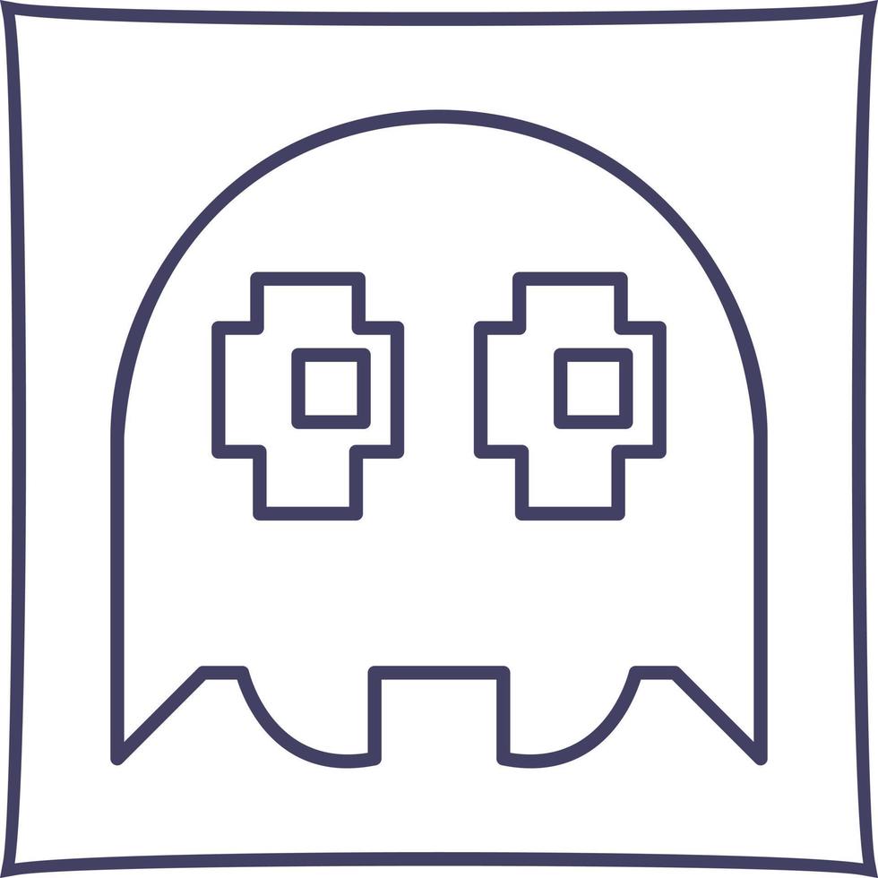 Unique Game Character Vector Icon