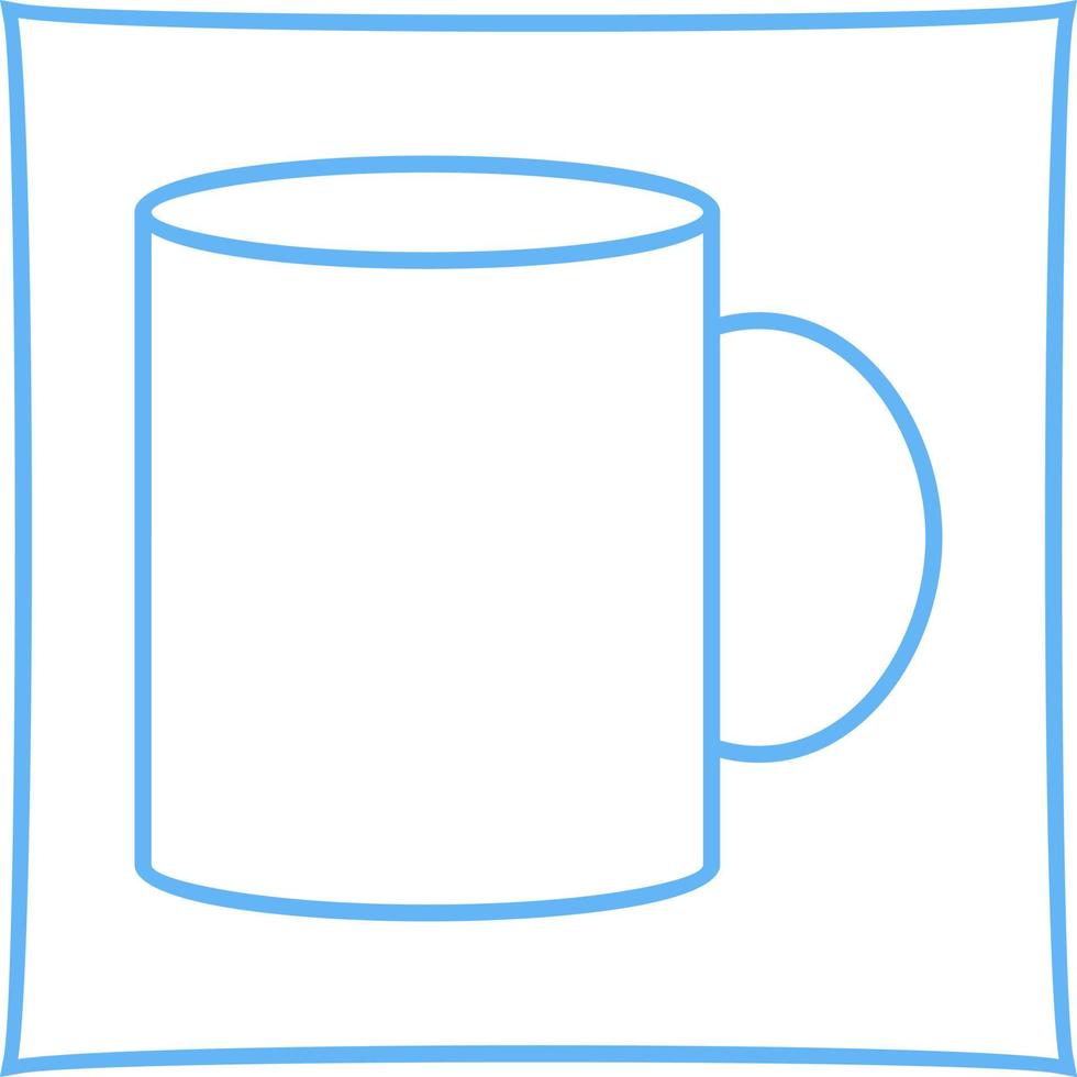 icono de vector de taza de café