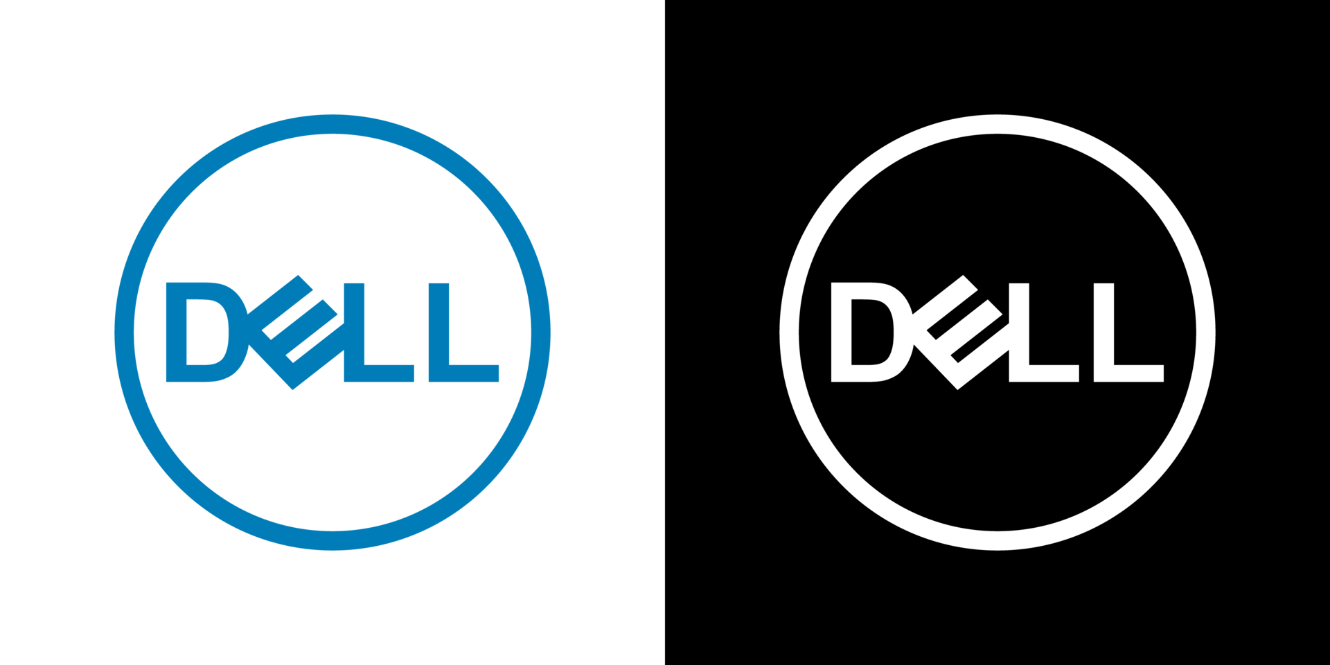 dell logo transparent background