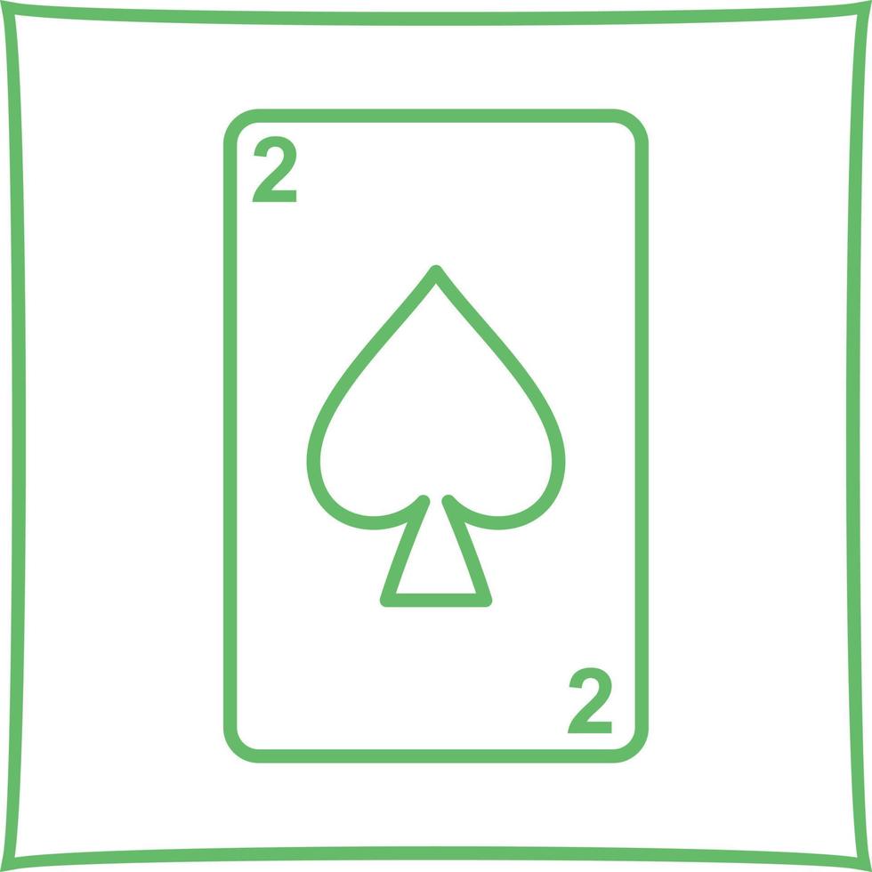 Spades Card Vector Icon