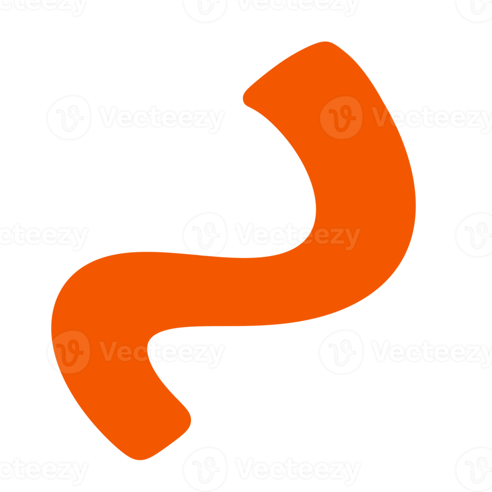 orange ribbon scraps. png