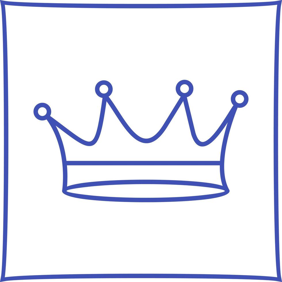 King Crown Vector Icon