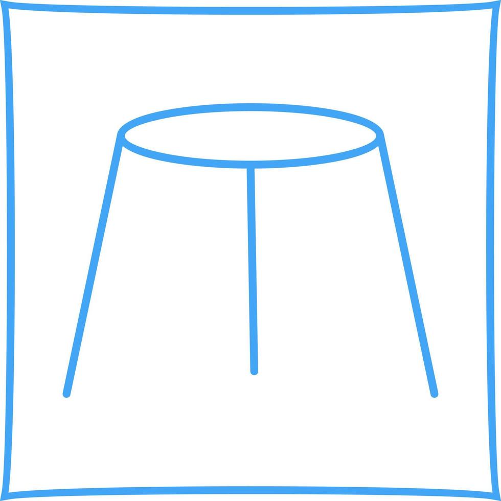 Unique Stool Vector Icon