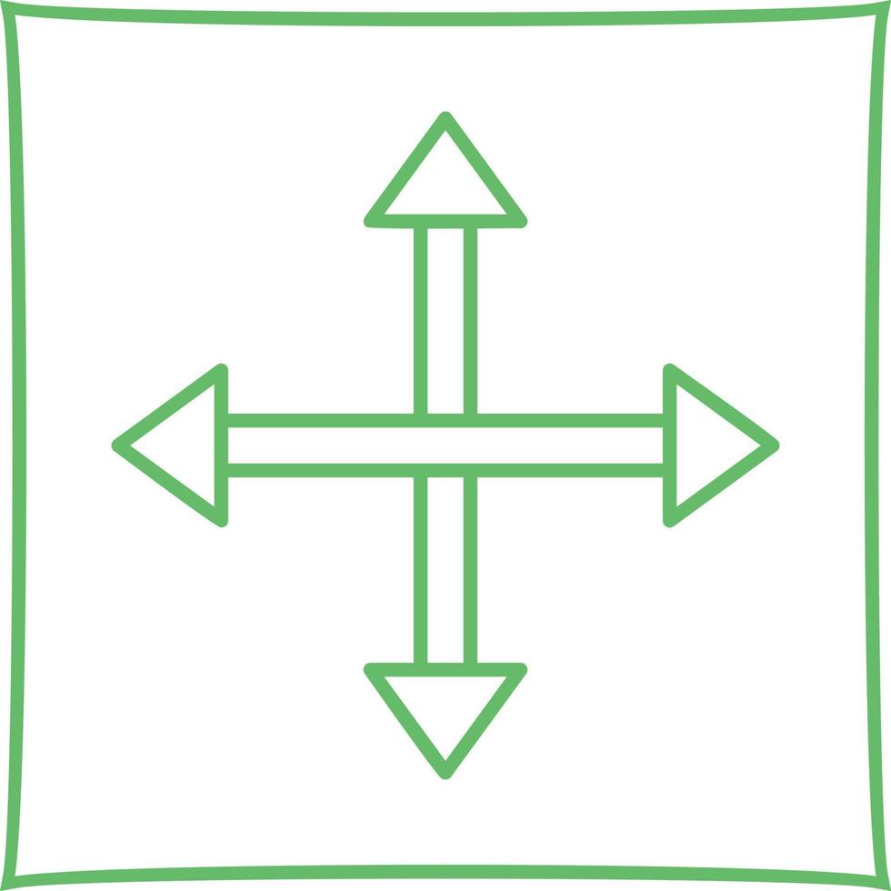 Unique Move Vector Icon