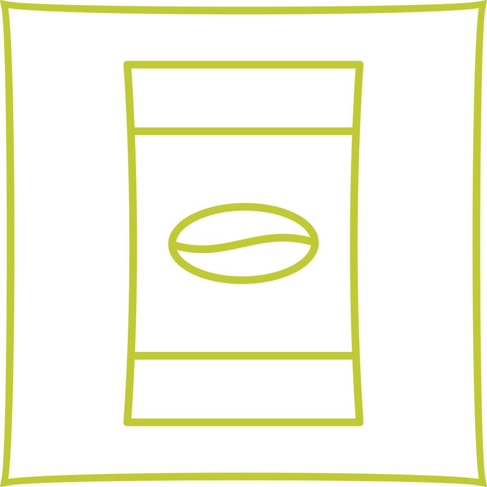 Coffee Packets Vector Icon