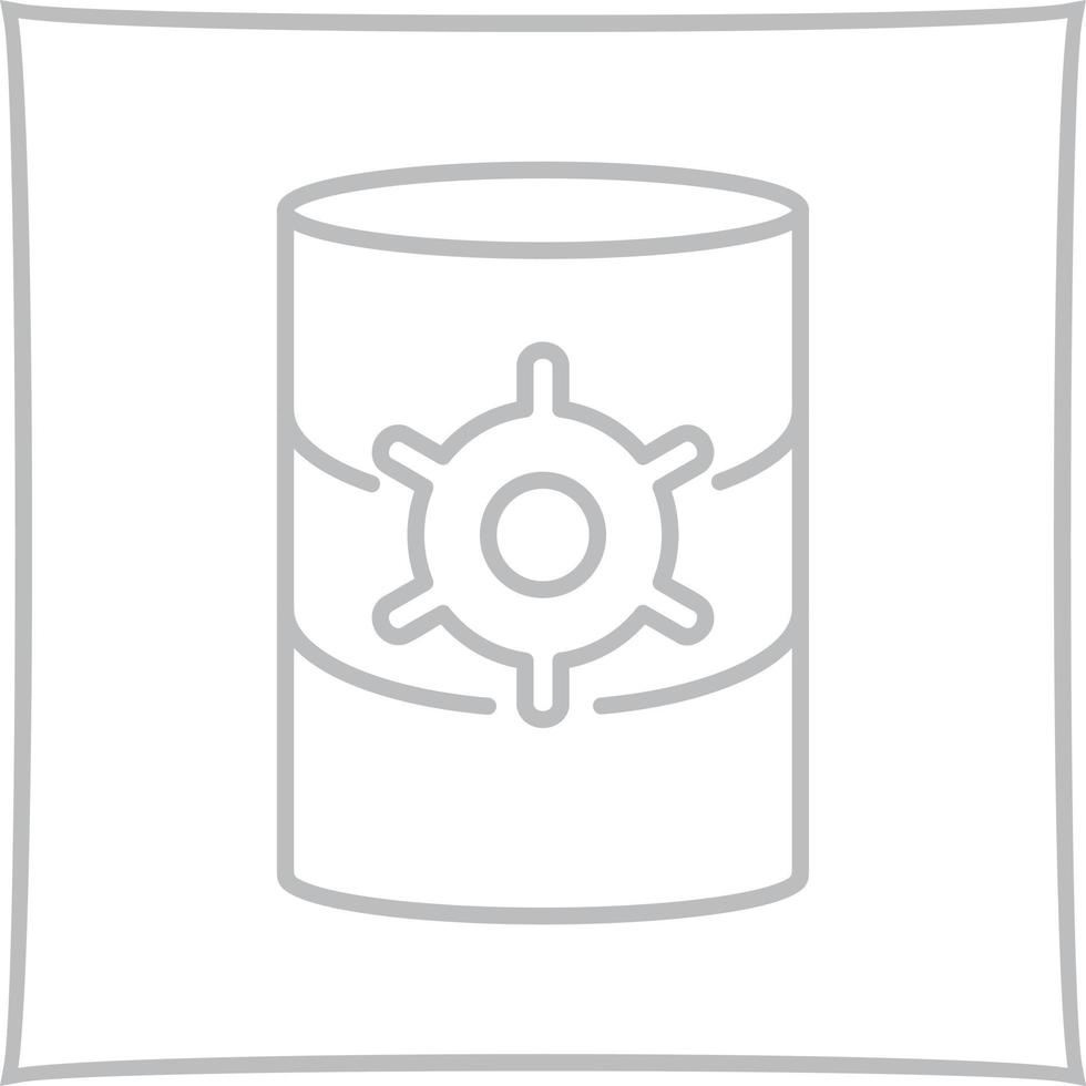 Unique Database Management Vector Icon