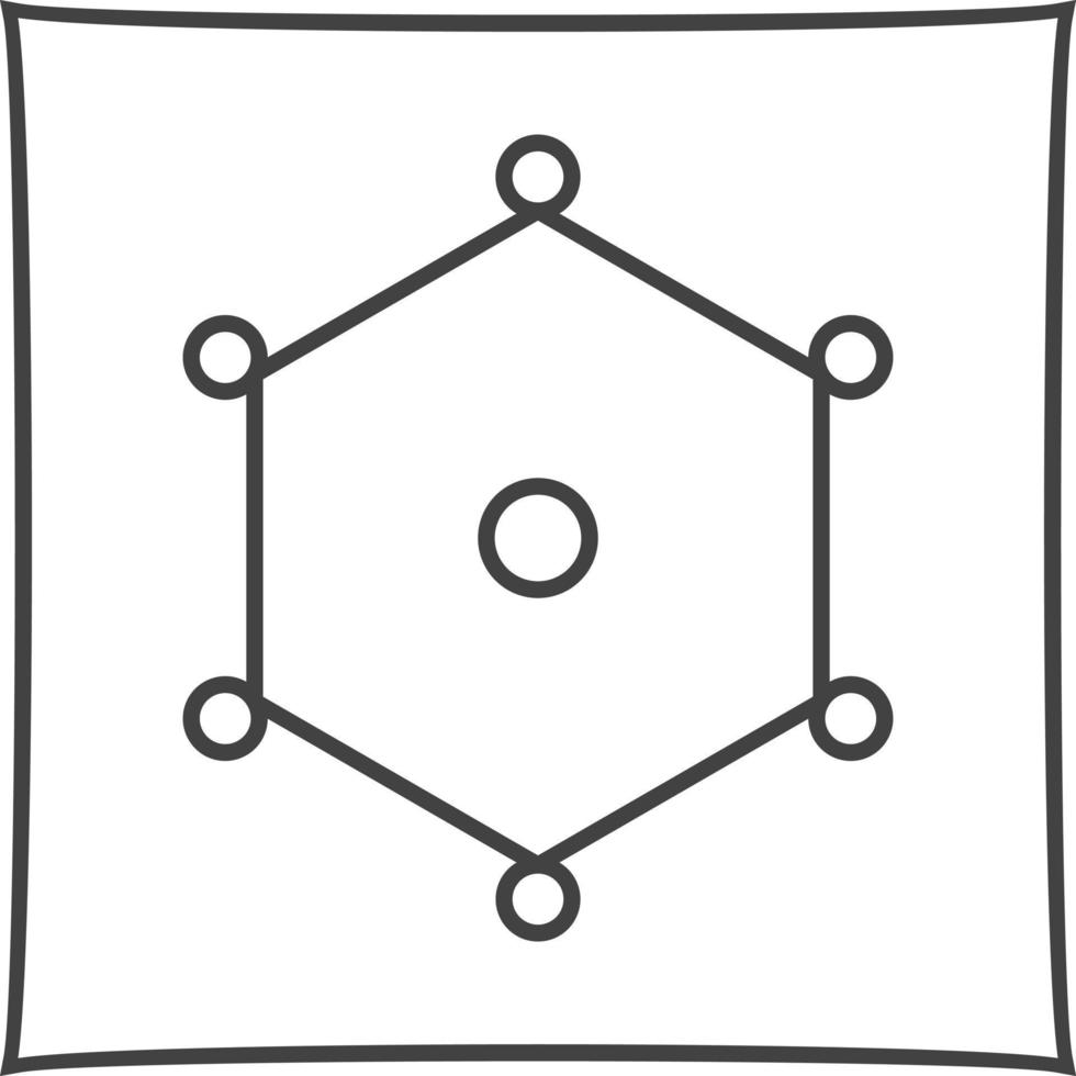 Unique Nodes Vector Icon