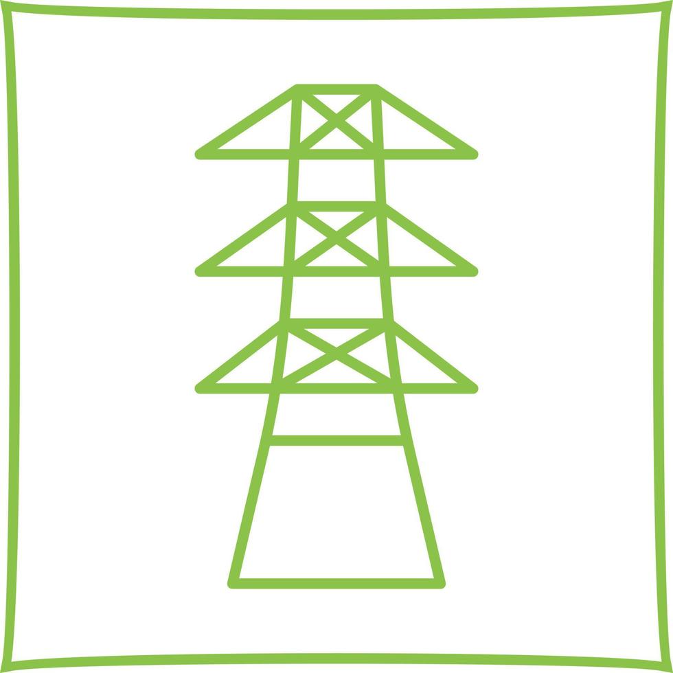 Unique Tower Vector Icon
