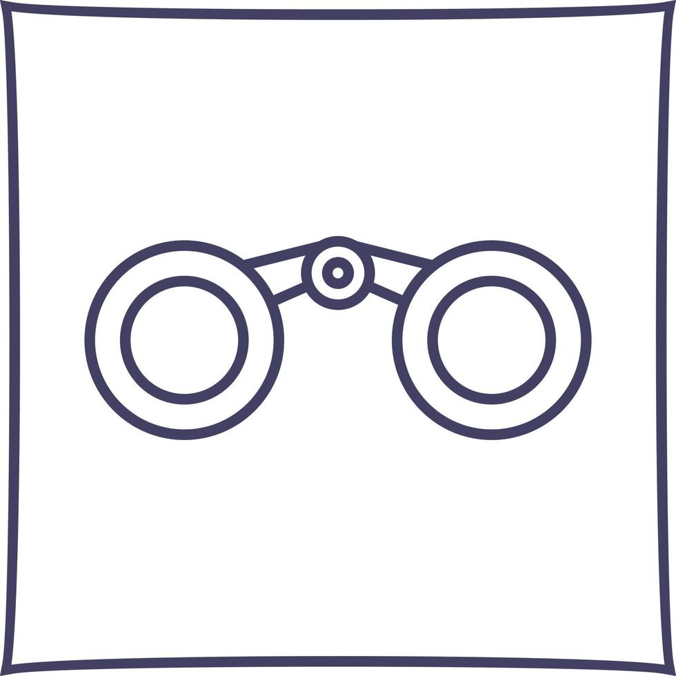 Binoculars Vector Icon