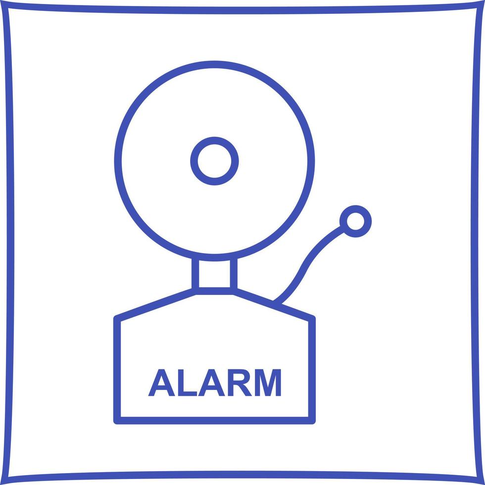 icono de vector de alarmas