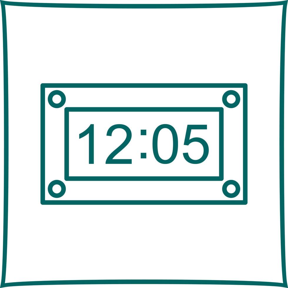 Unique Timer Vector Icon