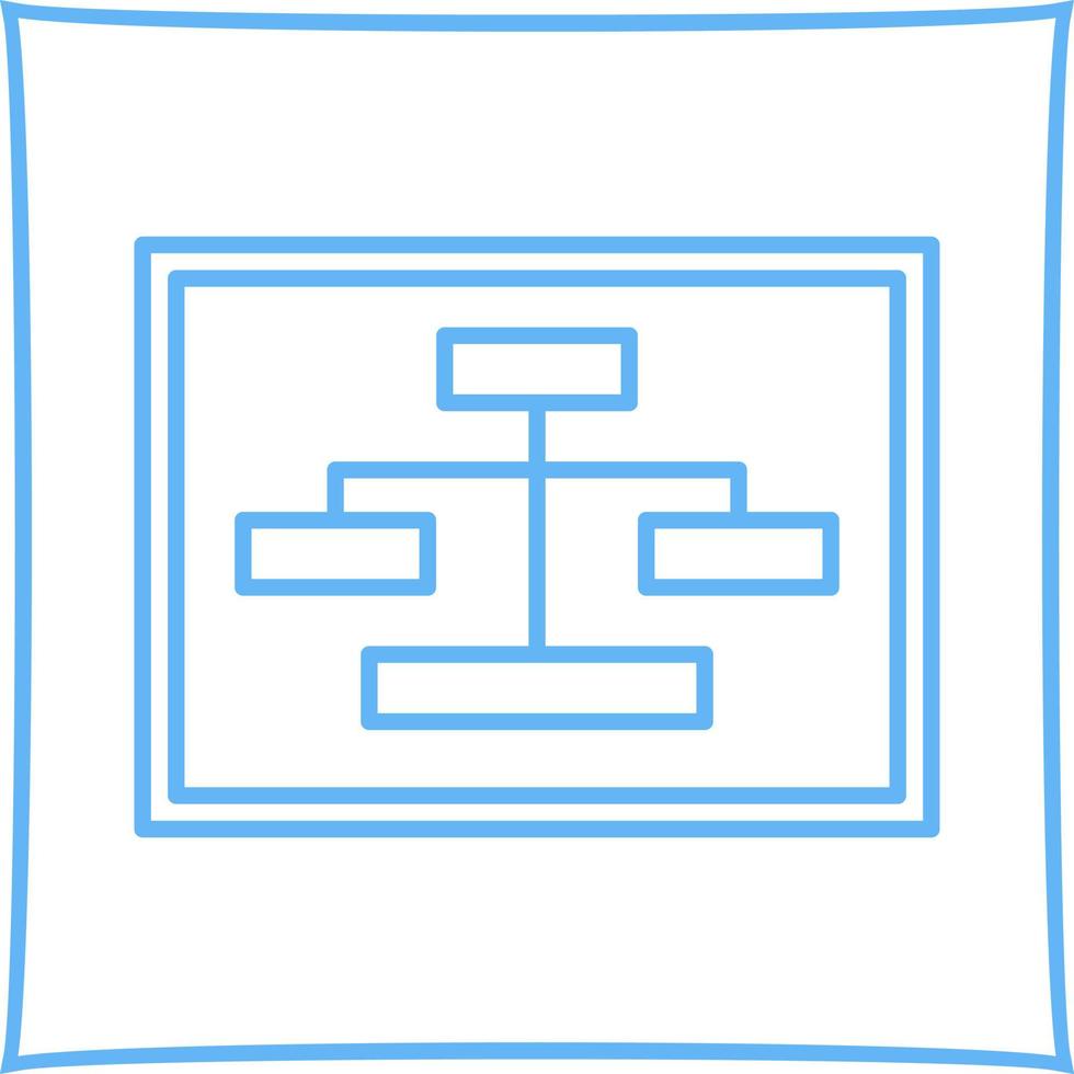Unique Seo Structure Vector Icon