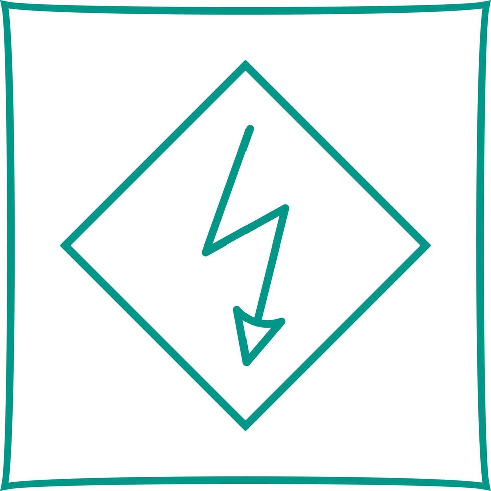 High Voltage Vector Icon