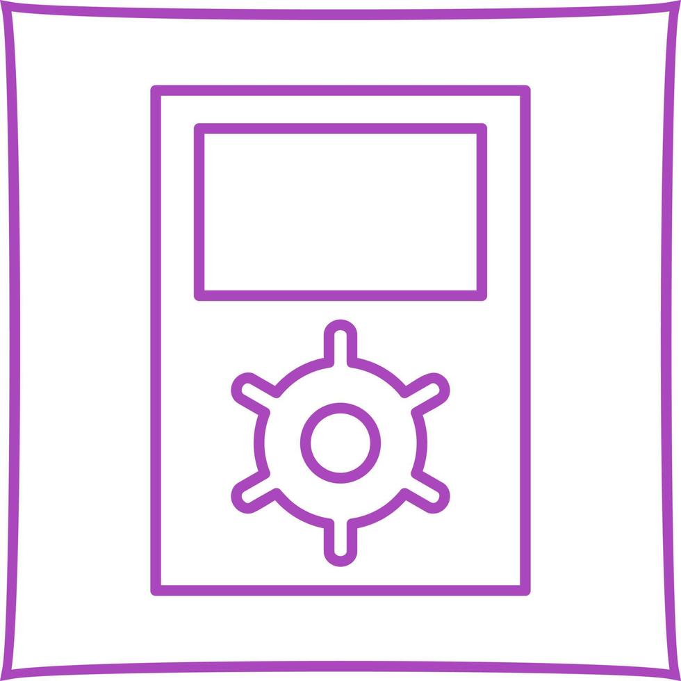 Unique Portfolio Management Vector Icon