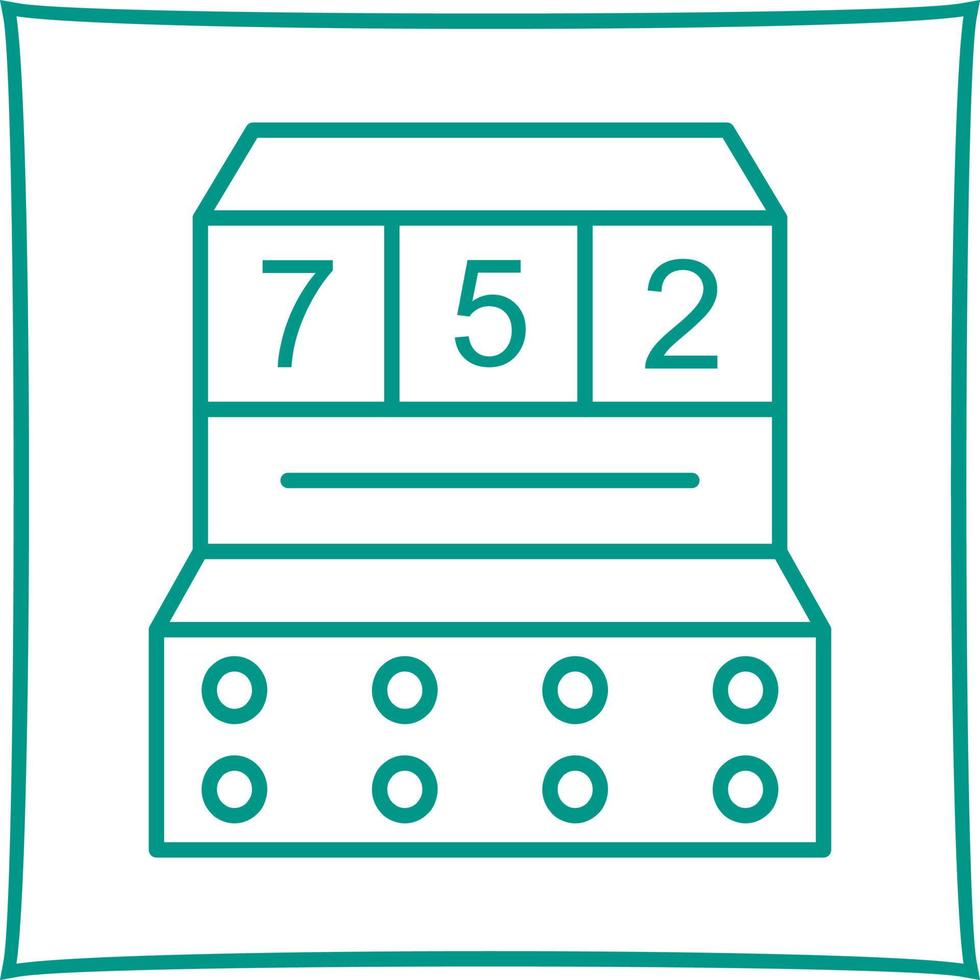 Slot Machine Vector Icon