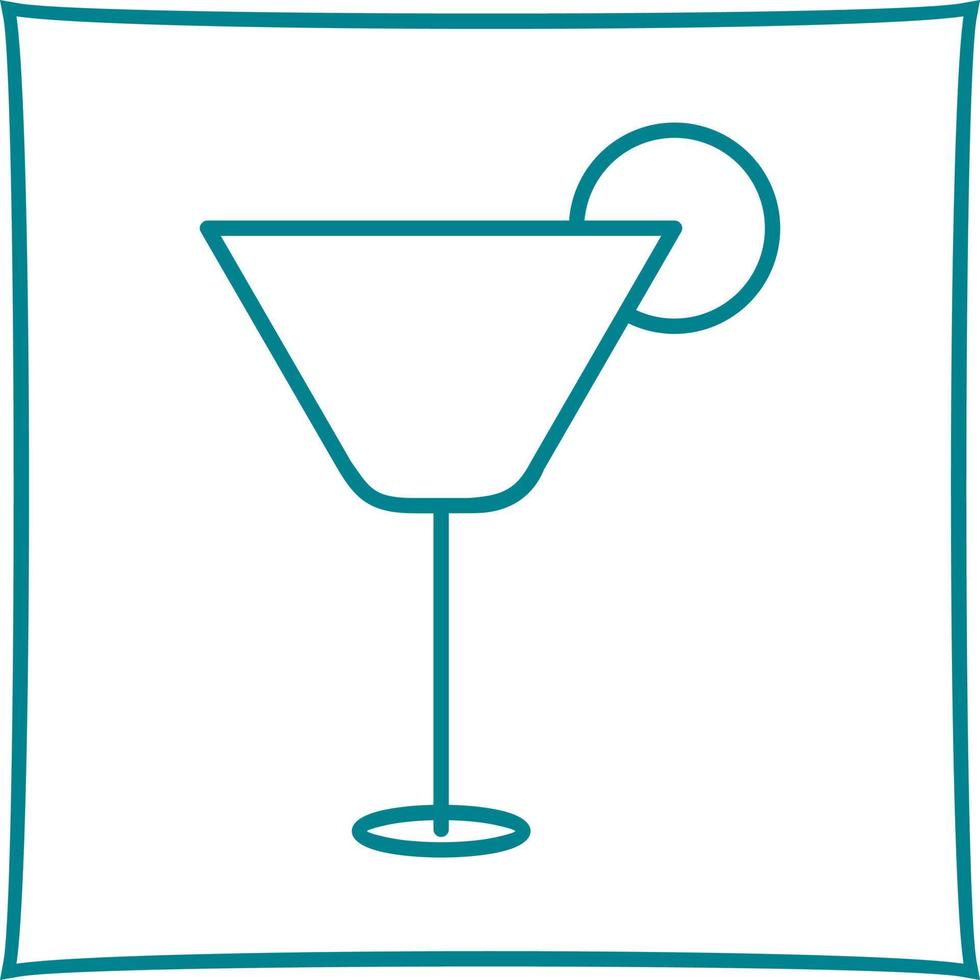 Cocktail Drink Vector Icon