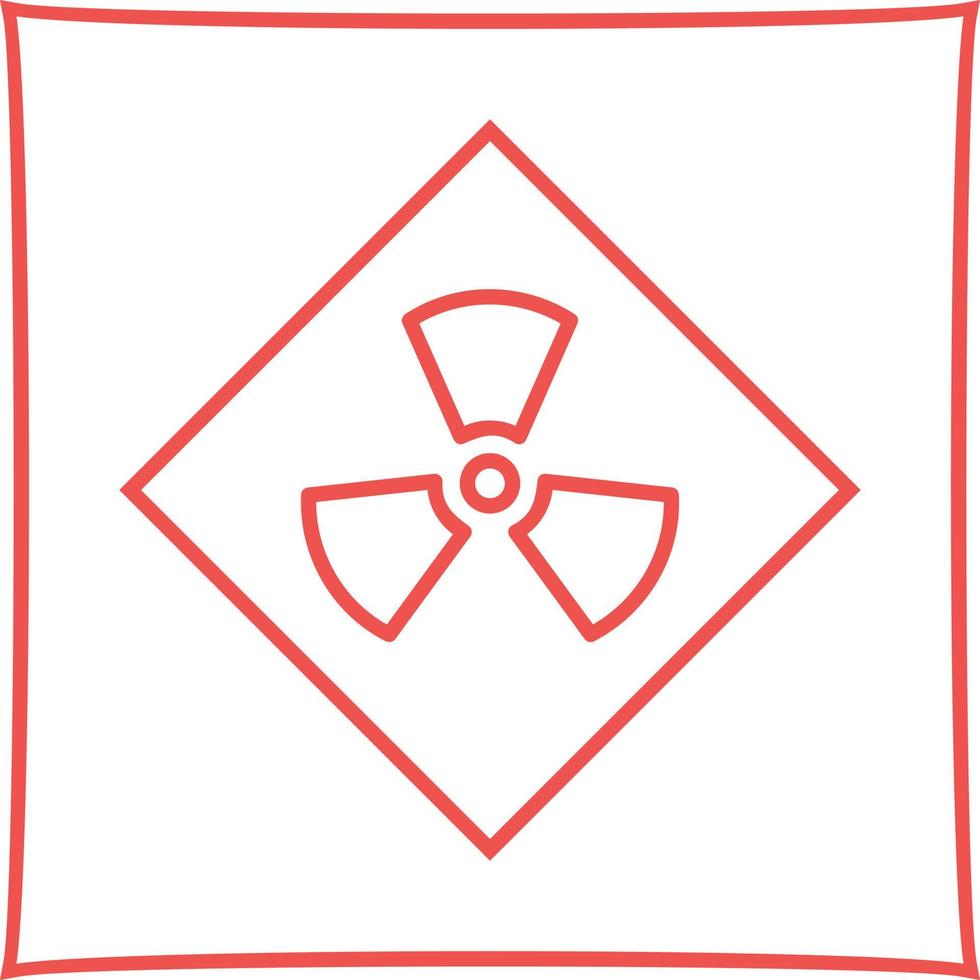 Radiation Vector Icon