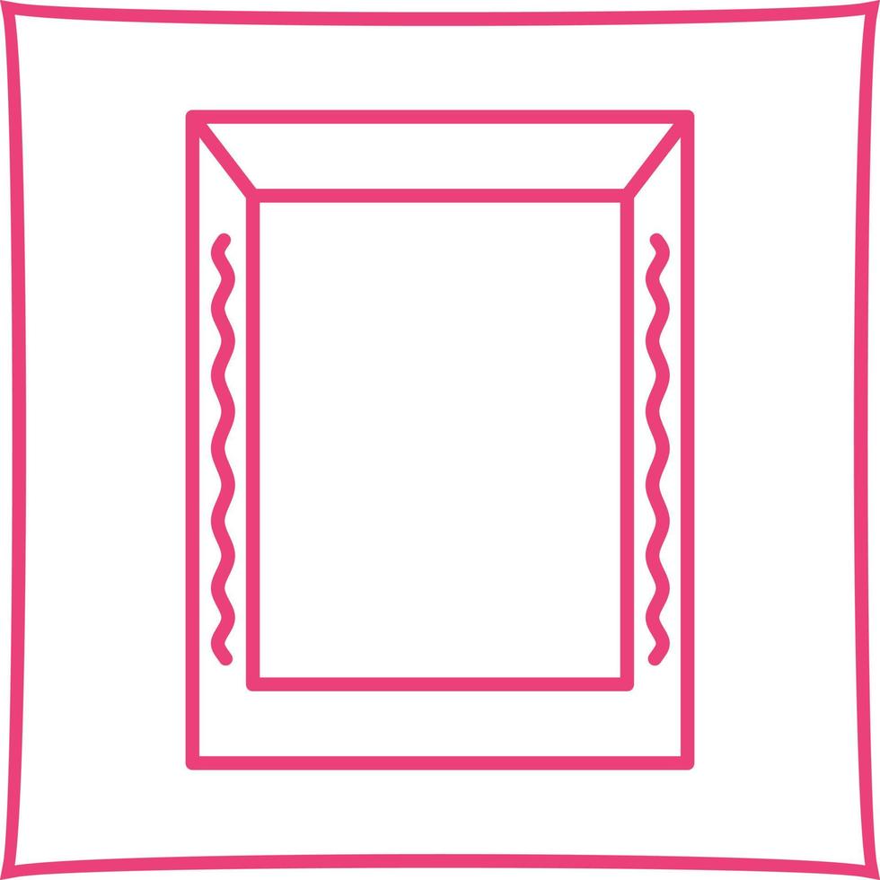Unique Frame Vector Icon