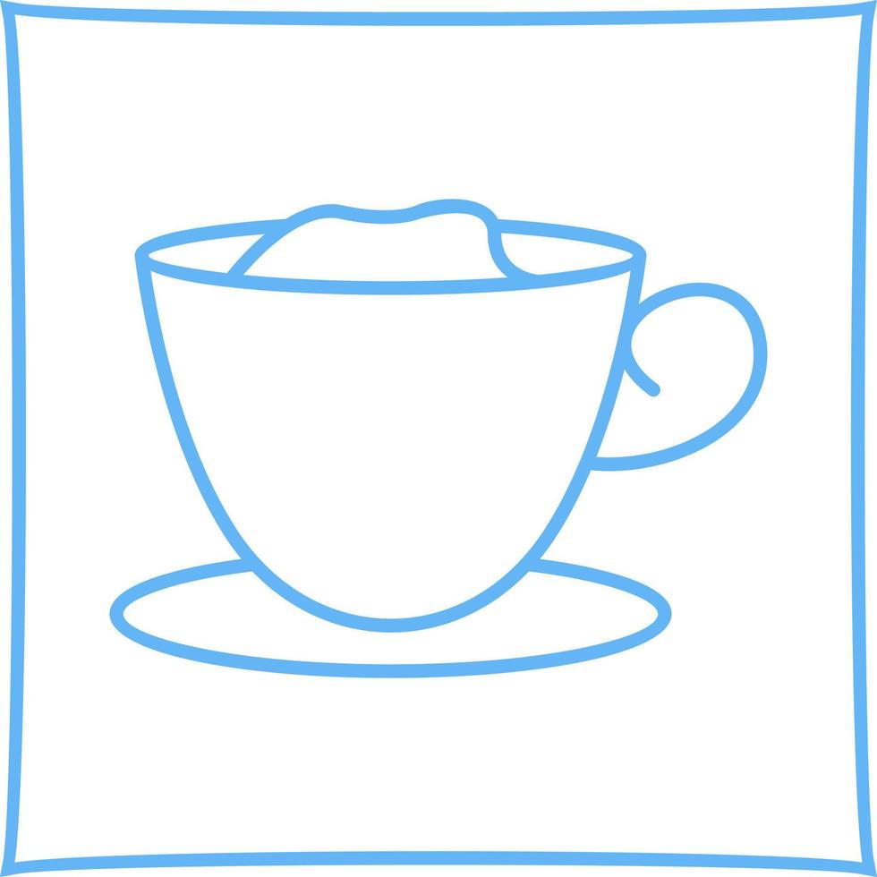 Creamy Coffee Vector Icon