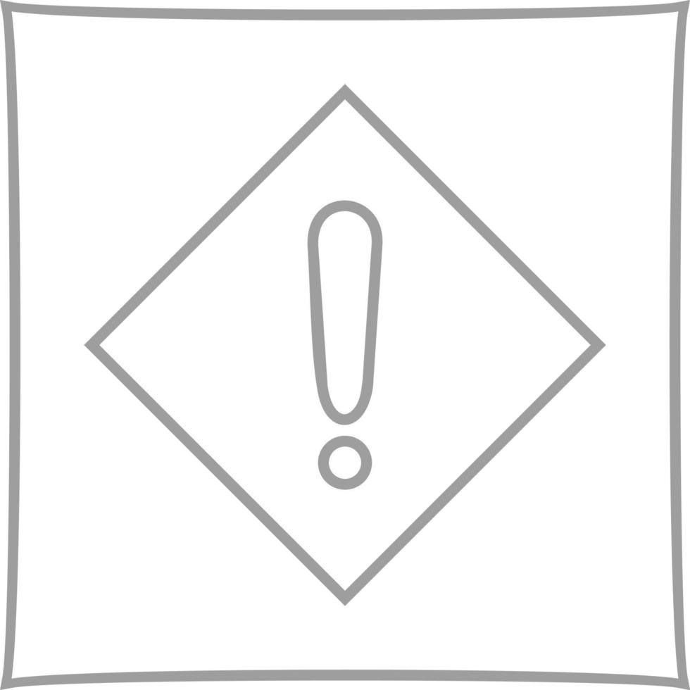 Caution Sign Vector Icon