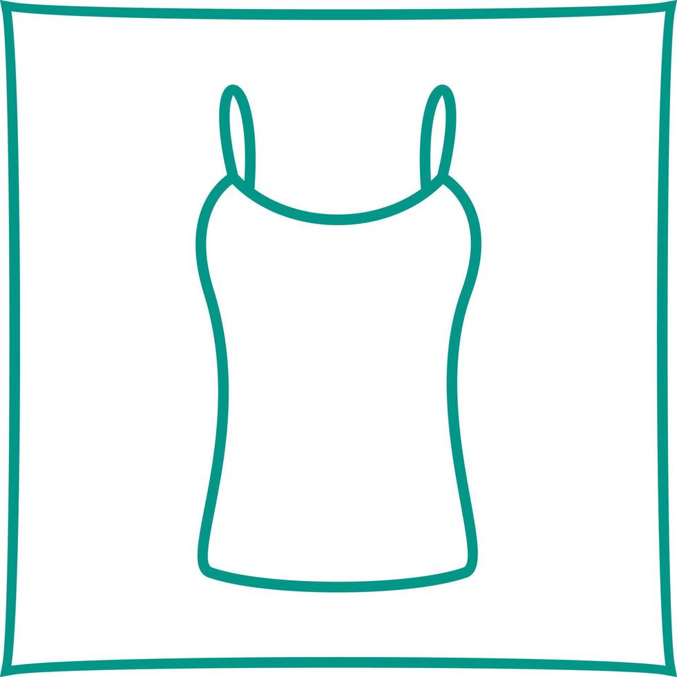 Ladies Vest Vector Icon