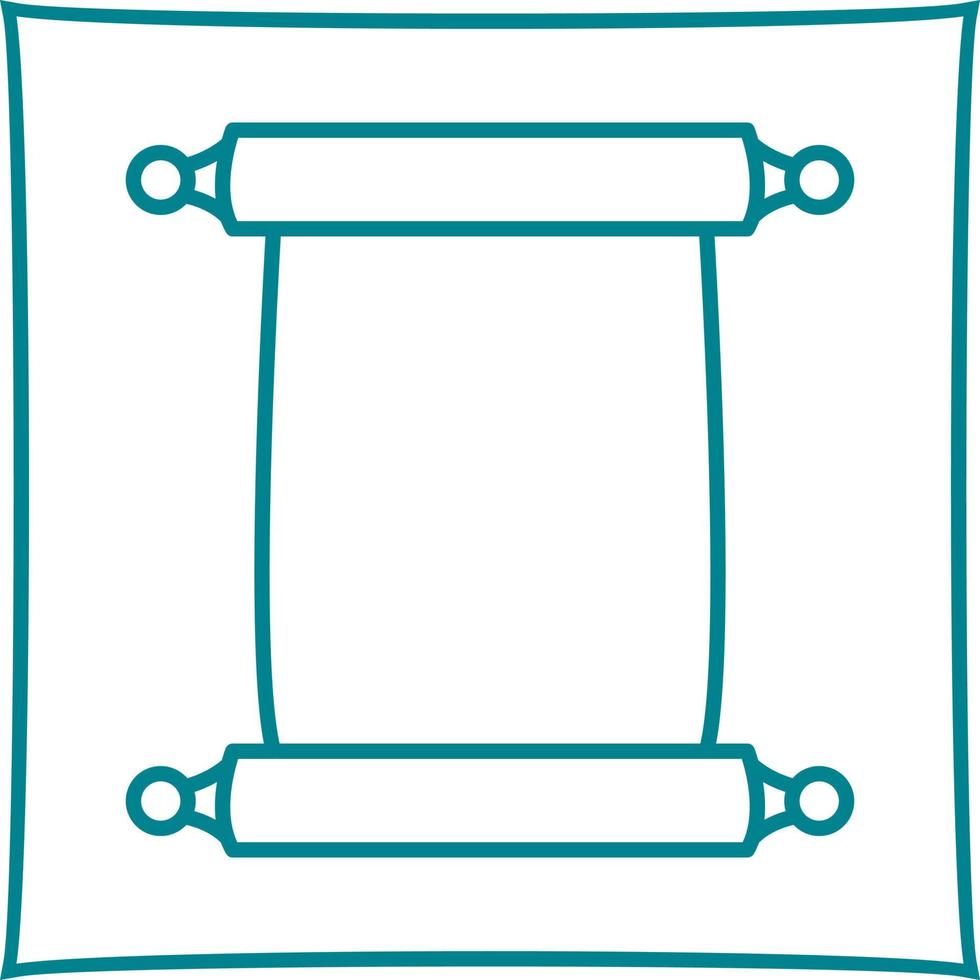 Scroll of Paper Vector Icon