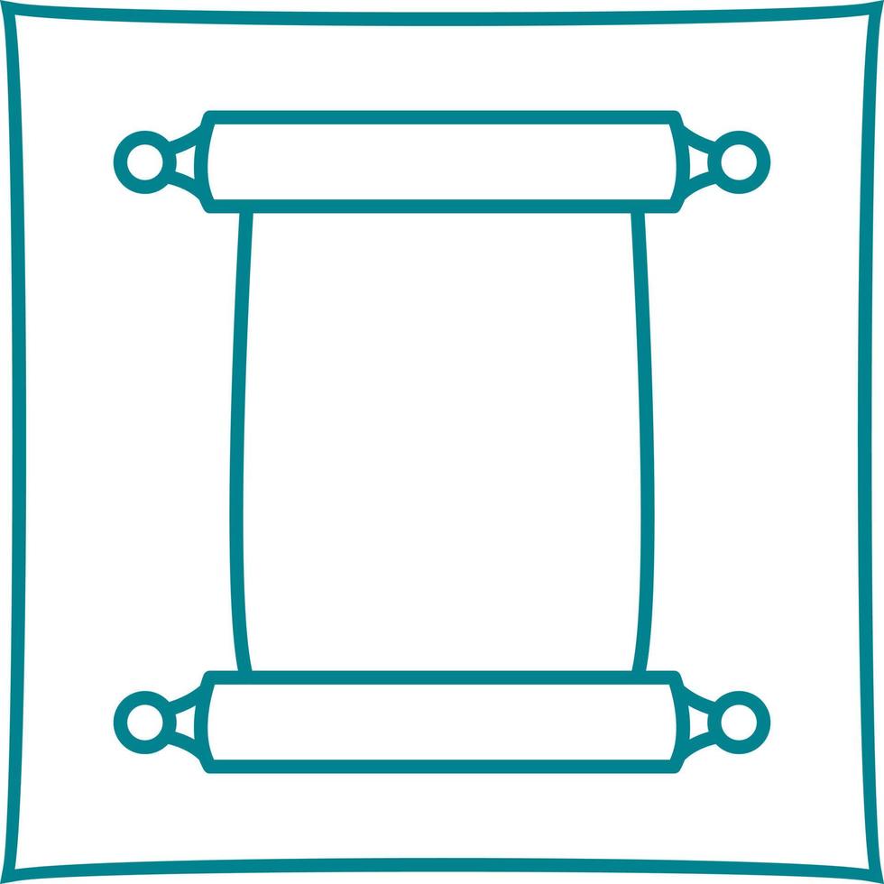 Scroll of Paper Vector Icon