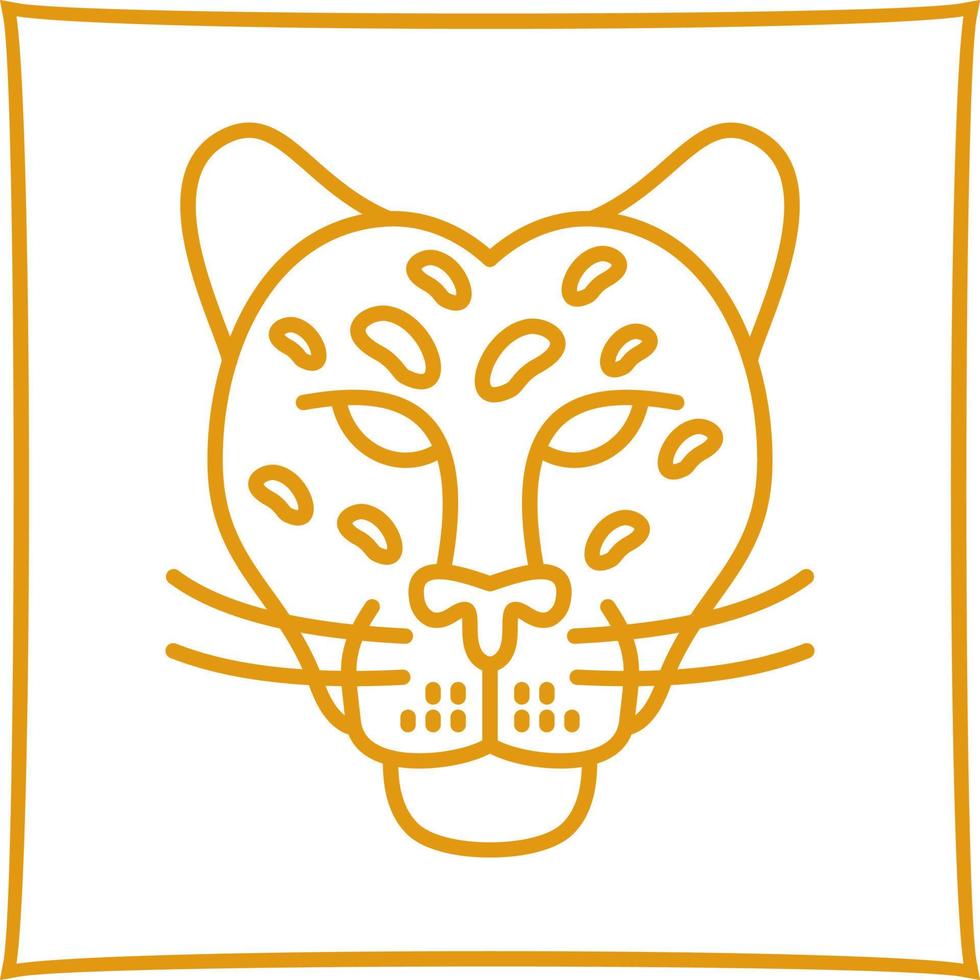 icono de vector de jaguar