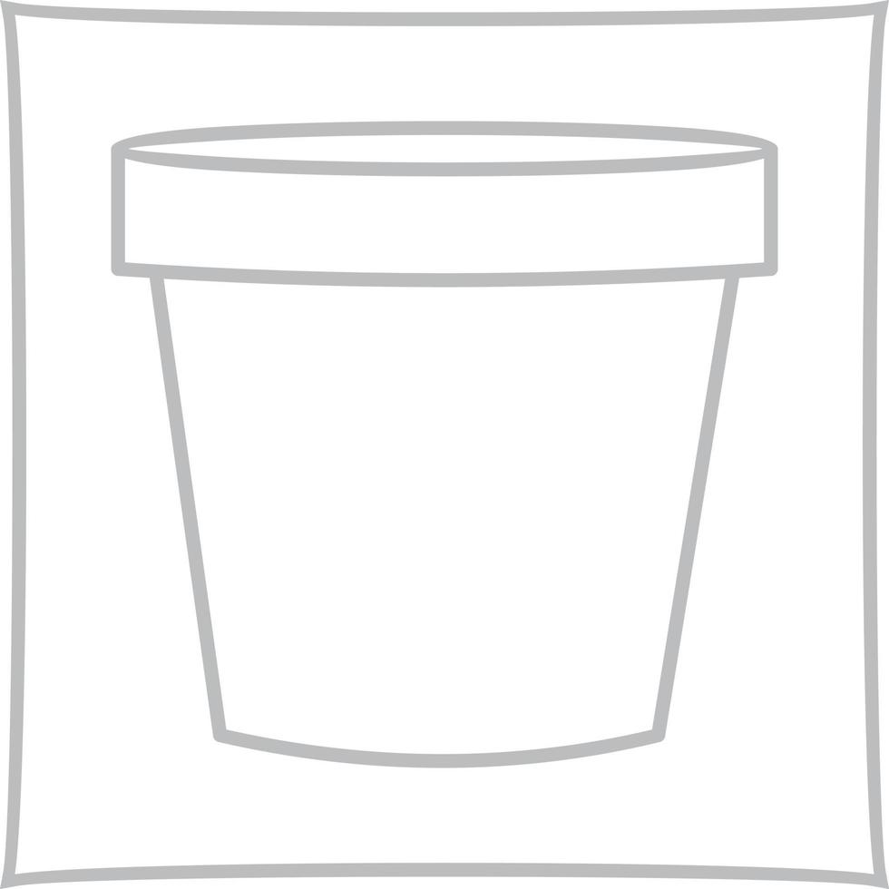 Plant Pot Vector Icon