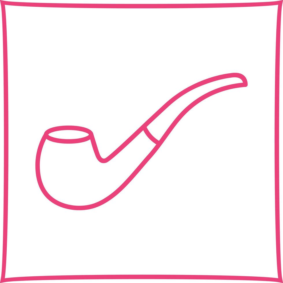 Smoking Pipe Vector Icon