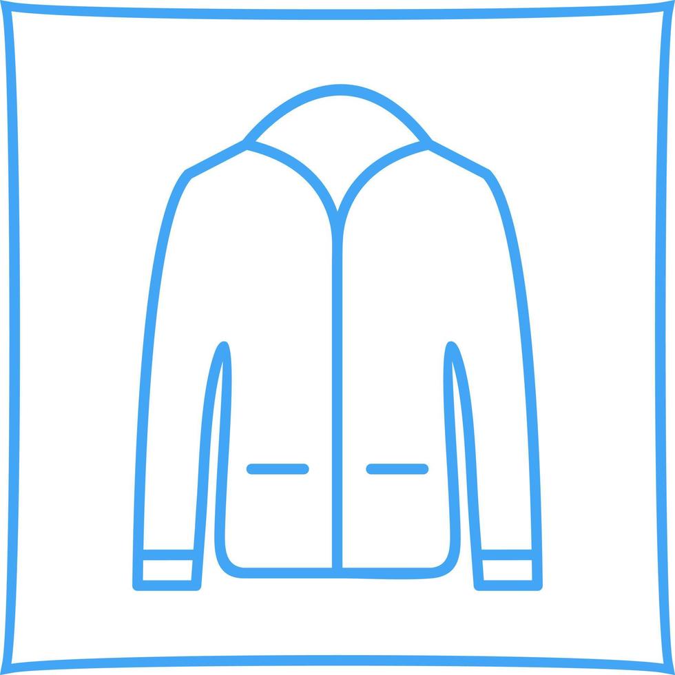 Men's Jacket Vector Icon