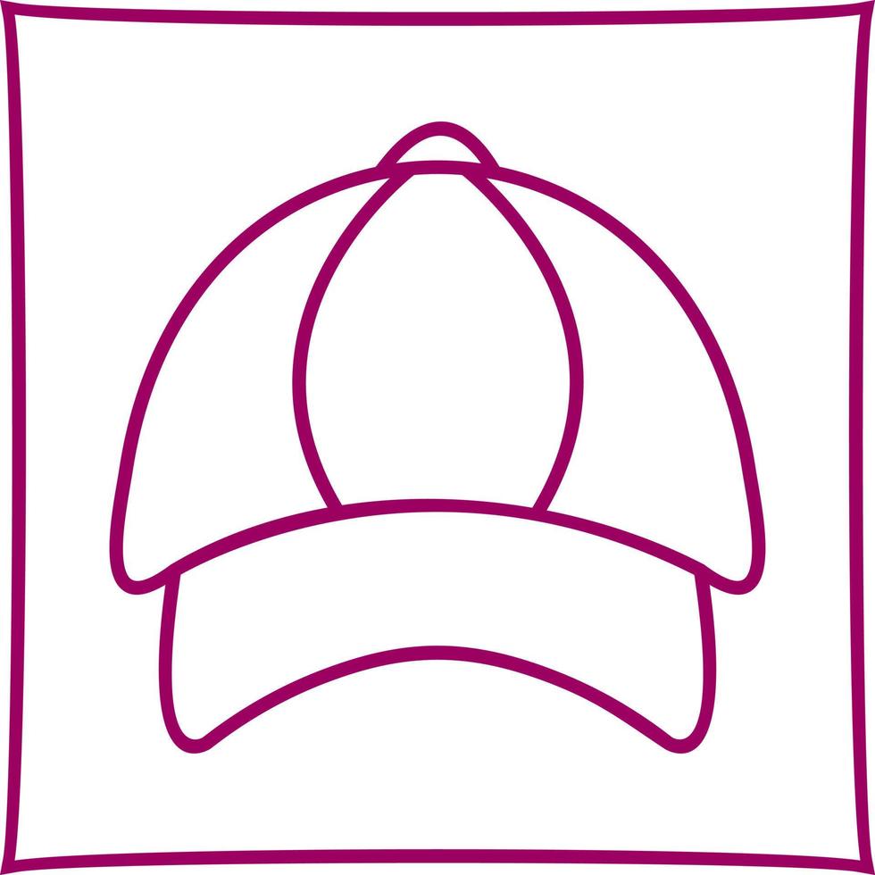 P Cap Vector Icon