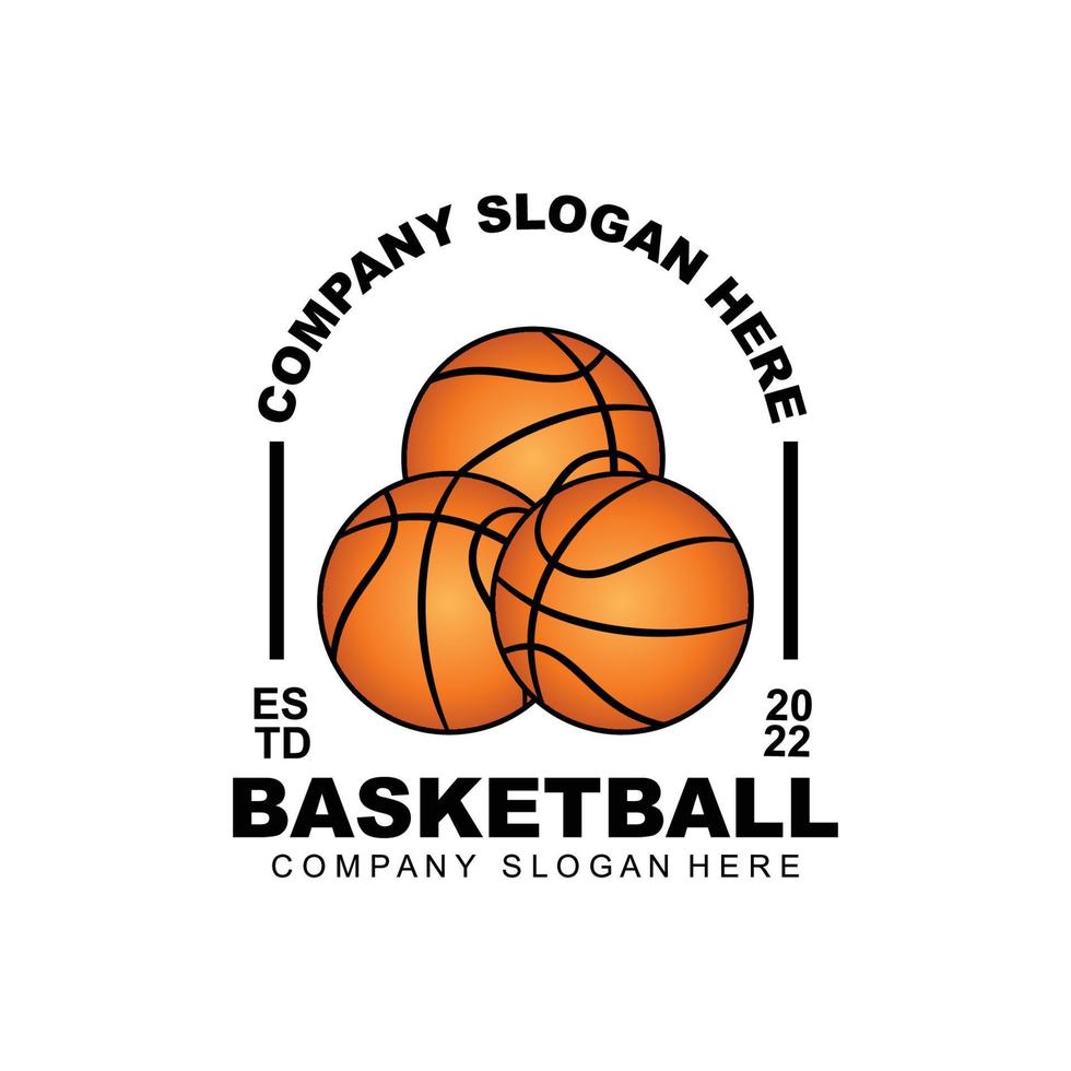 basketball logo vector, world sports, design for teams, stickers ...