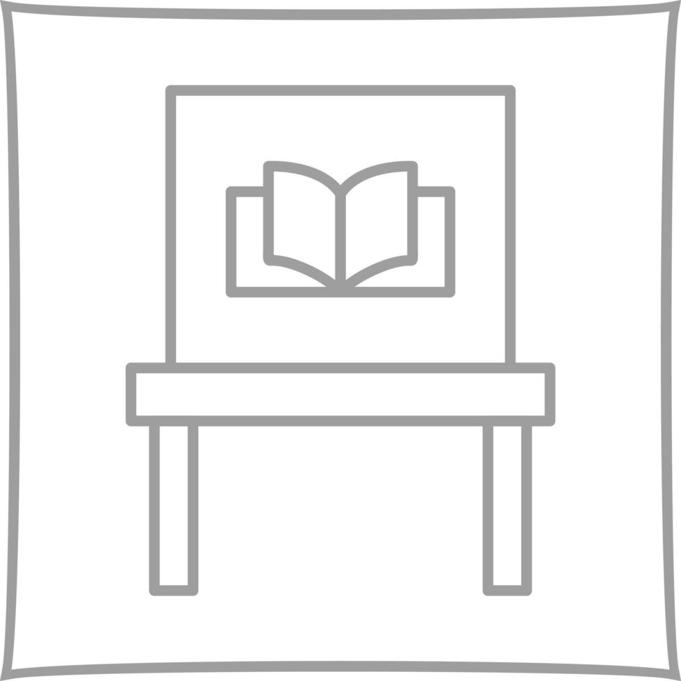 Ancient Book Exhibit Vector Icon
