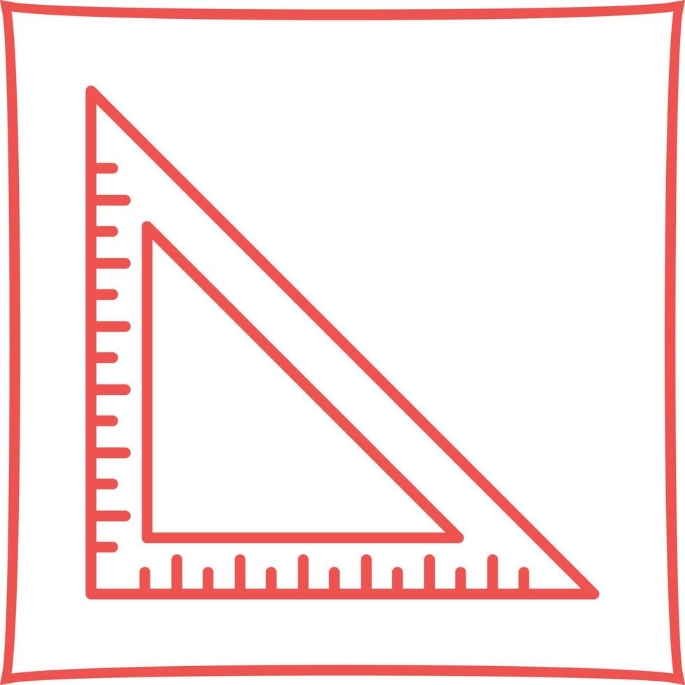 Set Square Vector Icon