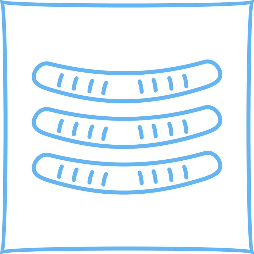 Sausages Vector Icon