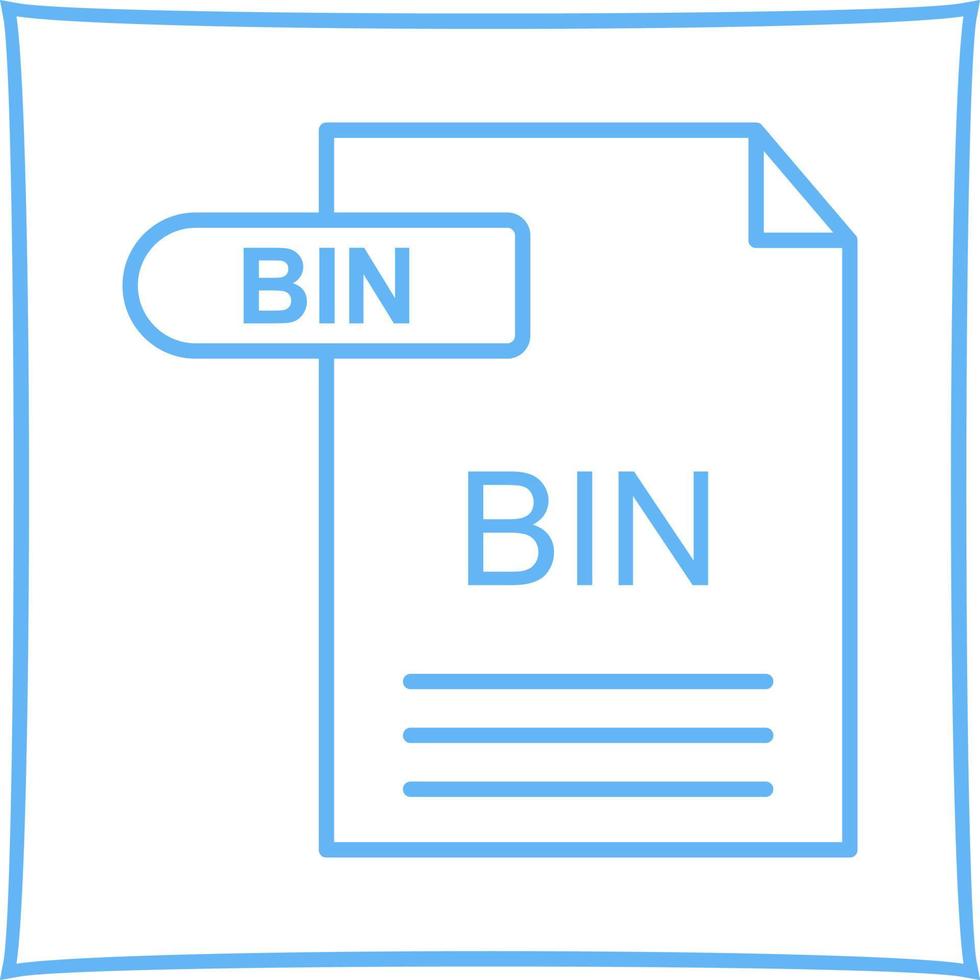 BIN Vector Icon