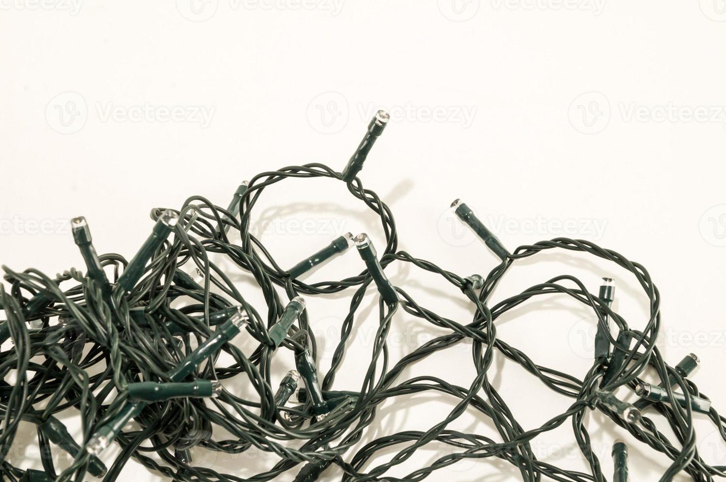 Decorative string lights photo