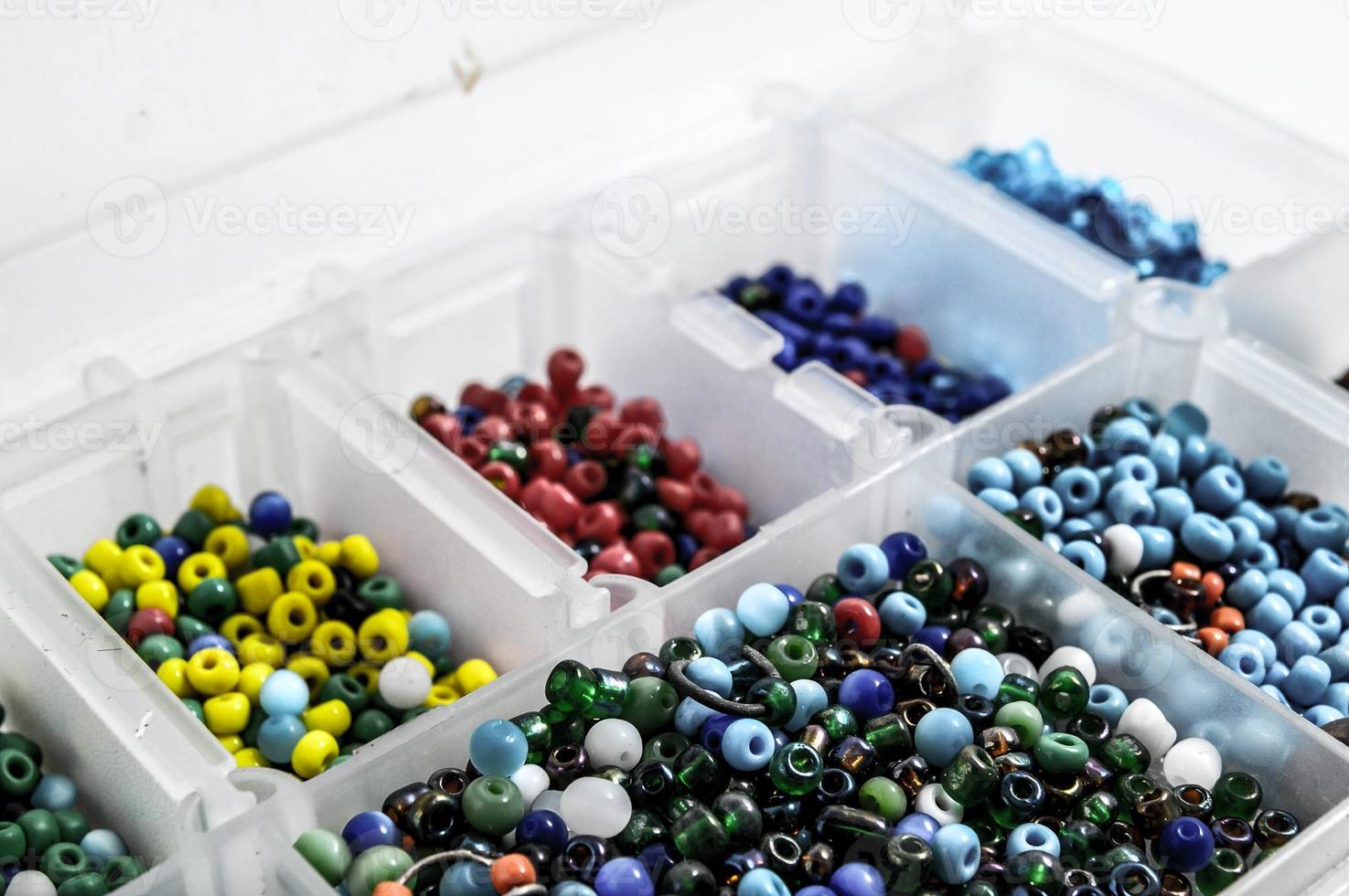 Beads for handicraft photo