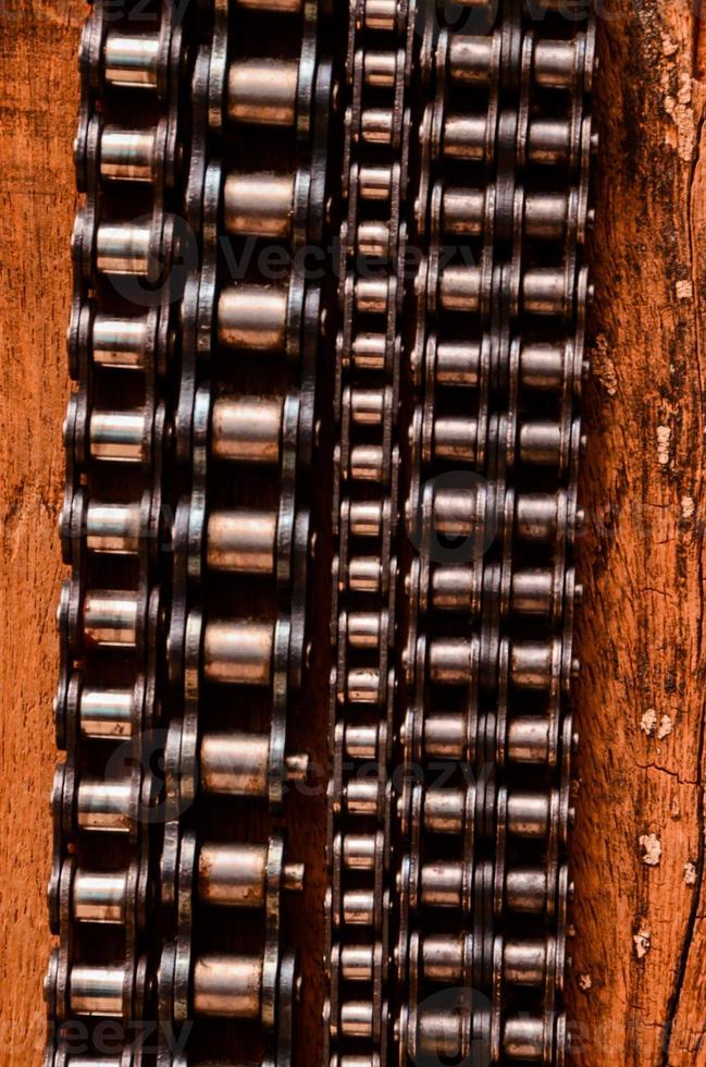 Black chain close up photo